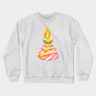 Cute Candle cake Crewneck Sweatshirt